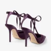 Afia Mesh 100 Winter Bloom Satin and Ruched Tulle Pumps