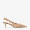 Amel 50 Chai Suede Slingbacks
