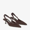 Amel 50 Chocolate Suede Pumps