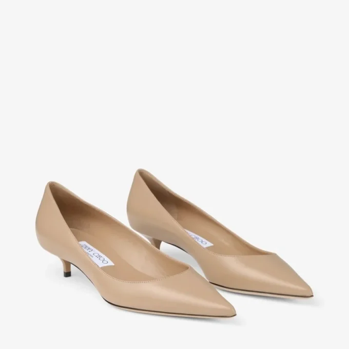 Amelia 35 Chai Calf Leather Pumps