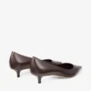 Amelia 35 Chocolate Calf Leather Pumps