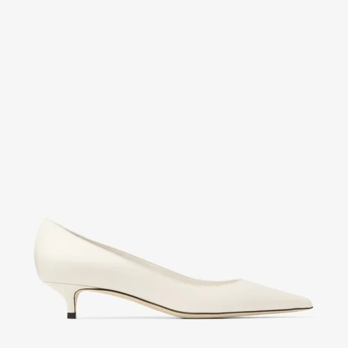 Amelia 35 Latte Calf Leather Pumps