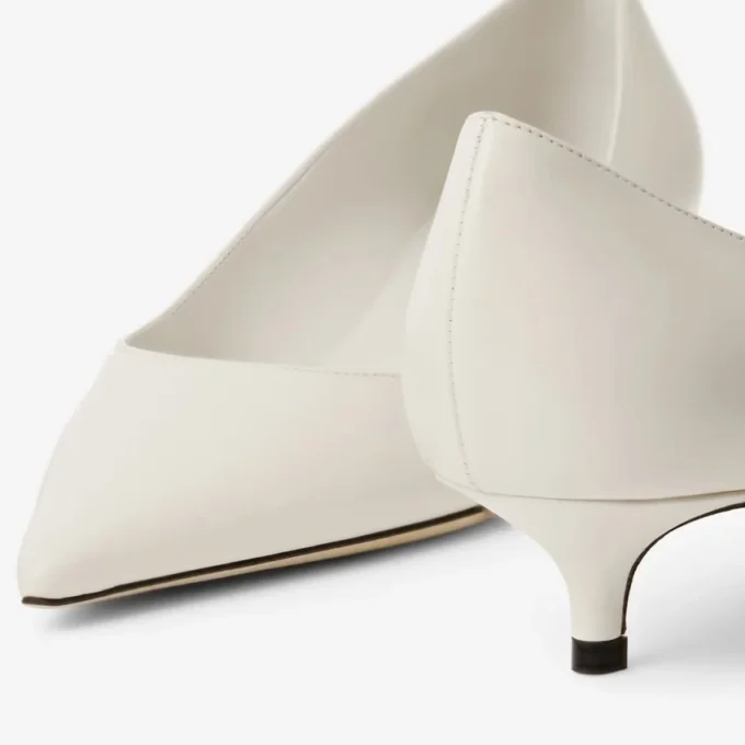 Amelia 35 Latte Calf Leather Pumps