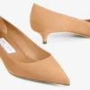 Amelia 35 Toffee Suede Pumps