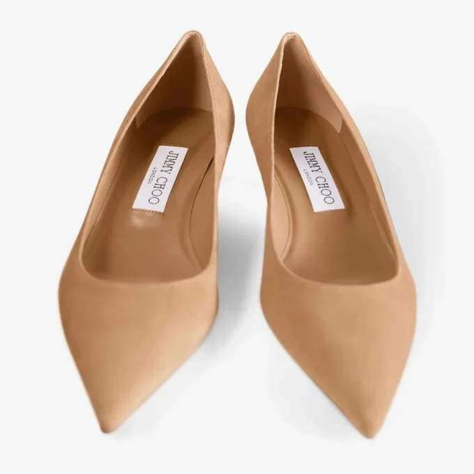 Amelia 35 Toffee Suede Pumps