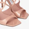 Anise 95 Ballet Pink Patent Leather Mules