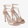 Azia 95 Ballet Pink Patent Leather Sandals