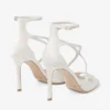 Azia 95 Ivory Satin Sandals