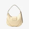 Bar Hobo Small Buttermilk Biker Leather Shoulder Bag