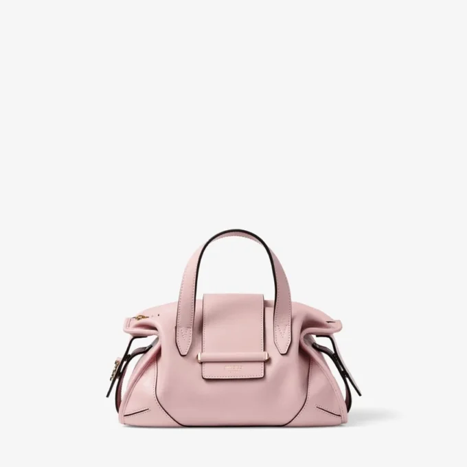 Bar Holdall Small Rose Biker Leather Holdall Bag