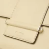 Bar Wallet with Chain Buttermilk Biker Leather Shoulder Bag