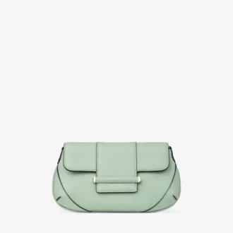 Bar Wallet with Chain Verde Biker Leather Wallet with Chain