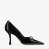 Belinda Pump 90 Black Patent Leather Pumps