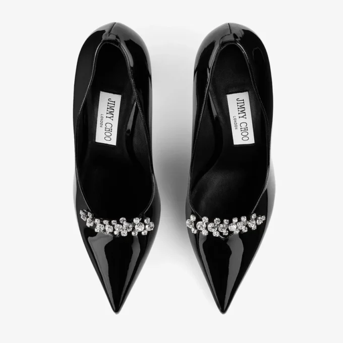 Belinda Pump 90 Black Patent Leather Pumps