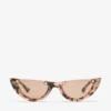 Beth Pink Havana Cat Eye Sunglasses