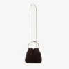 Bon Bon Chocolate Bucket Bag with Metal Handle