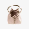 Bon Bon Macaron Satin Bag with Metal Handle