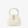 Bon Bon Natural Bucket Bag with Metal Handle