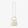 Bon Bon Natural Bucket Bag with Metal Handle