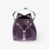 Bon Bon Winter Bloom Satin Handbag with Metal Bracelet