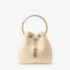 Bon Bon Yellow Buttermilk Elaphe Print Leather Bag