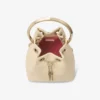 Bon Bon Yellow Buttermilk Elaphe Print Leather Bag