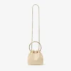 Bon Bon Yellow Buttermilk Elaphe Print Leather Bag