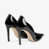 Brigitte 100 Black Patent Leather Pumps