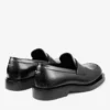 Buff Loafer Black Box Calf Leather Loafers