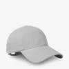 Cap 85 Grey and British Green Cotton Baseball Cap with Jimmy Choo Logo