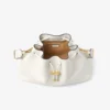 Cinch Medium Latte Leather Shoulder Bag