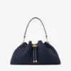 Cinch Medium Marine Suede Shoulder Bag