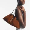 Cinch Medium Tan Suede Shoulder Bag