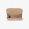 Curve Wallet with Chain Chai Quilted Biker Leather Wallet with Chain