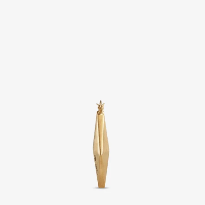 Diamond Chain Earring Gold-Finish Diamond Chain Earrings