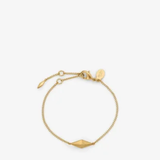 Diamond Fine Bracelet Gold-Finish Fine Chain Bracelet