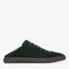 Diamond Flex M British Green Suede and Leather Mix Low Top Trainers
