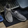 Diamond Flex M Dove Denim Suede Mix Low Top Trainers