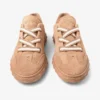 Diamond Light Flex F Toffee Suede and Leather Mix Low Top Trainers