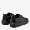 Diamond Maxi M Ii Black Nappa Leather Platform Trainers