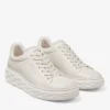 Diamond Maxi M Ii Chalk Nappa Leather Platform Trainers