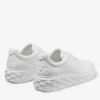 Diamond Maxi M Ii White Nappa Leather Platform Trainers