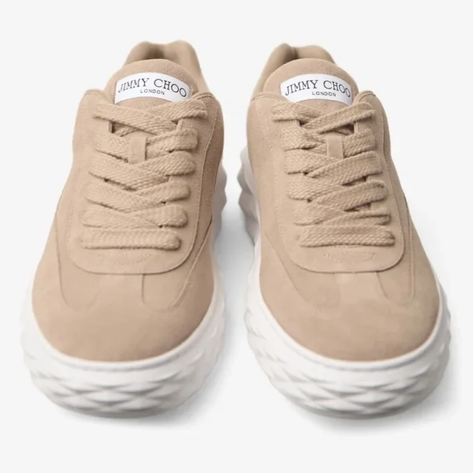 Diamond Maxi Retro M Stone Velvet Suede Trainers