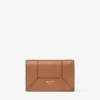Diamond Nello M Tan Grainy Calf Leather Coin Purse