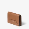 Diamond Nello M Tan Grainy Calf Leather Coin Purse