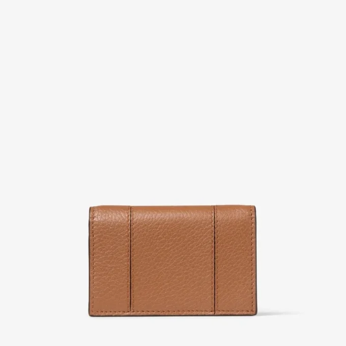 Diamond Nello M Tan Grainy Calf Leather Coin Purse