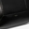 Diamond Tote Medium Black Calf Leather Tote Bag