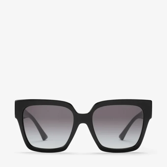 Eli Black Square Sunglasses