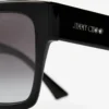 Eli Black Square Sunglasses