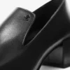 Eliot Slipper 45 Black Vintage Leather Slippers
